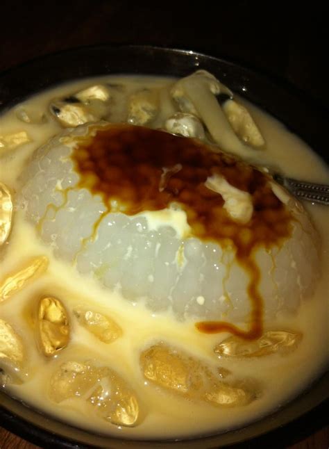 Sedikit perisa ros (jika mahu). ThE sToRy WiLL NeVeRR End...: Puding Sagu Gula Melaka/Apong