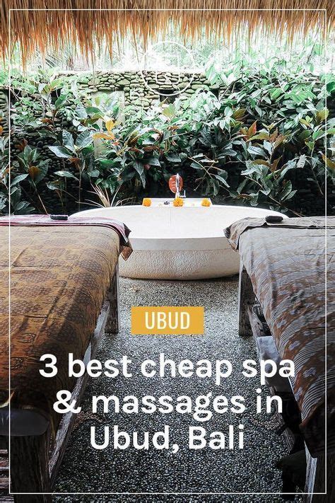 5 Best Cheap Spa And Massage In Ubud Bali Bali Honeymoon Bali Bali Travel