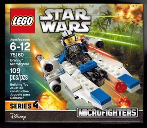 Lego 75160 Star Wars U Wing Microfighter Series 4 109 Pieces 1 Mini