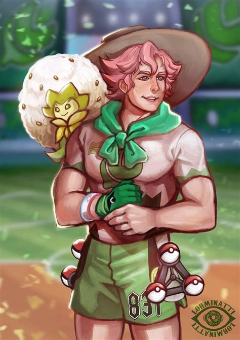 Artstation Fan Art Milo From Pokemon Sword Shield