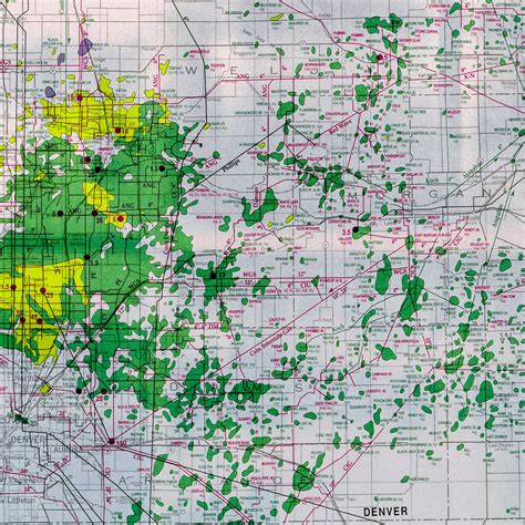Ms 26 Oil And Gas Fields Map Of Colorado 1991 Colorado Geological Survey