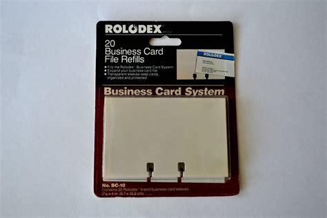 Intsupermai leather 120 cards business name id credi. Vintage Rolodex Card Refill Pack 20 Rolodex Business Card