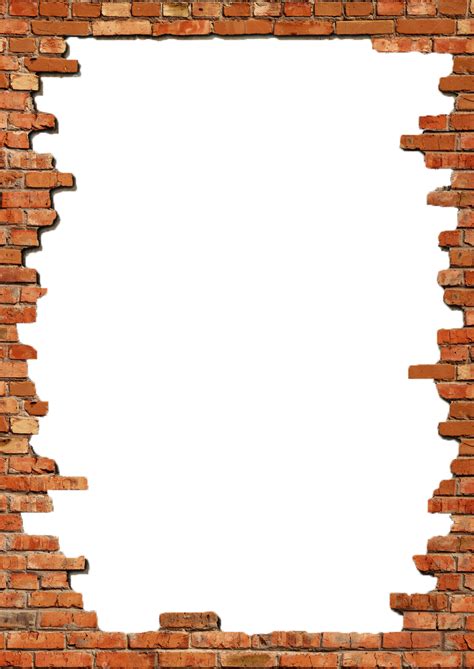 Proudly Hart Brick Wall Frame Png