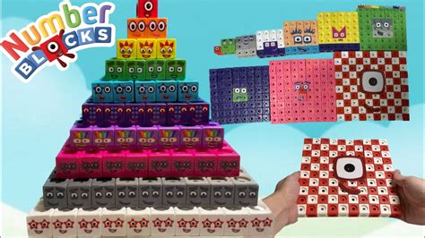 Making Numberblock Square 100 81 64 49 36 25 16 9 4 1 100 Clubs From