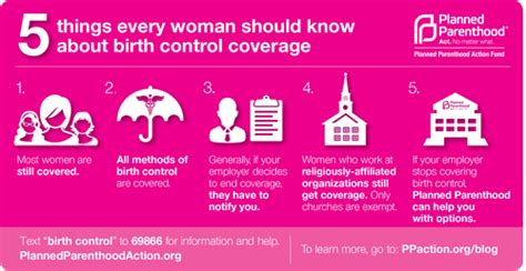 5 Things Every Woman Should Know About Birth Control Coverage