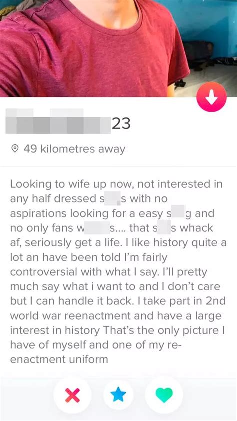 Cringiest Tinder Profiles Ever From Trashy Pregnant Woman To Love Rat Daily Star