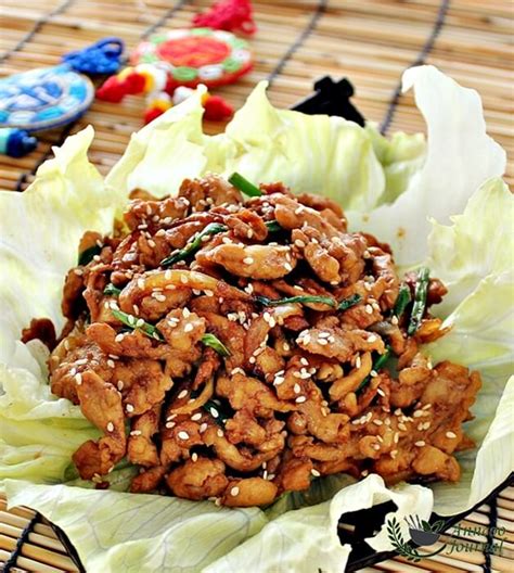 Ingredients omsom korean spicy bulgogi starter ¾ lb boneless chicken thighs, cut into ½ inch cubes Chicken Bulgogi 韩式炒鸡柳 - Anncoo Journal