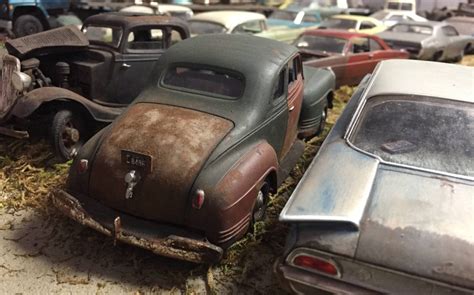 Model Car Junkyard Diorama ⋆ Model Car Diorama