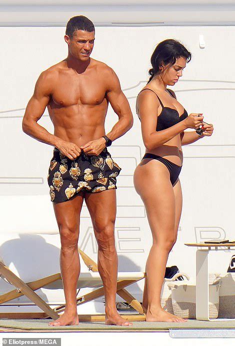 Cristiano Ronaldo And His Partner Georgina Rodriguez Soak Up The Sun Onboard Their £5 5m