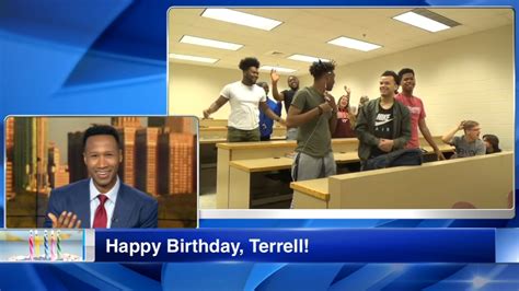 Happy Birthday Terrell Brown Abc7 Chicago