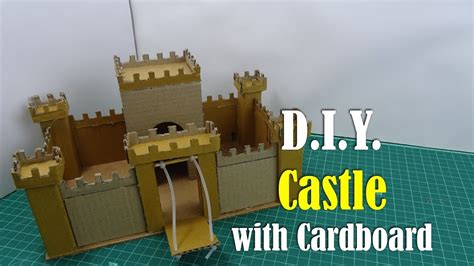 Diy Castle With Cardboard Youtube