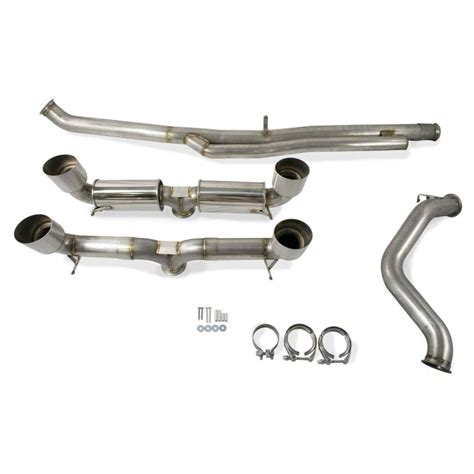 Ets Cat Back Exhaust System With Mufflers 2016 2018 Ford Focus Rs