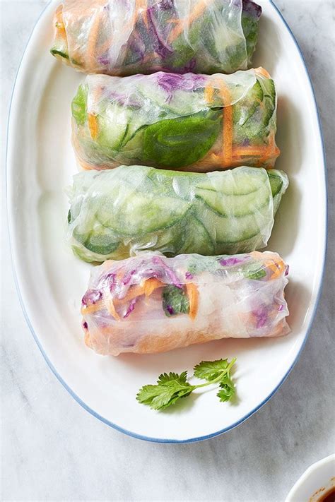 Veggie Spring Rolls Recipe — Eatwell101