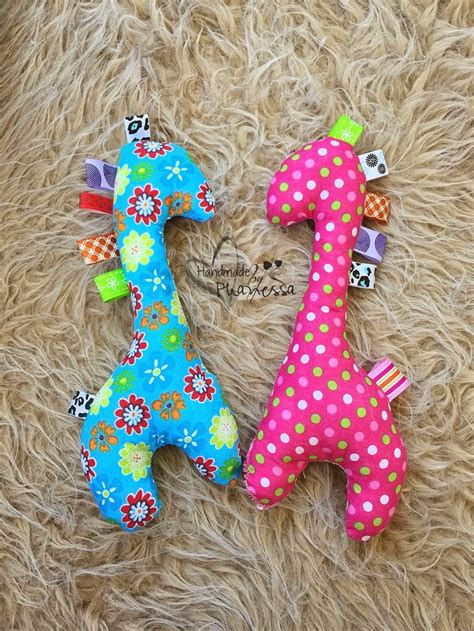 Baby Giraffe Tag Toy Sewing Stuffed Animals Baby Toys Diy Baby Soft