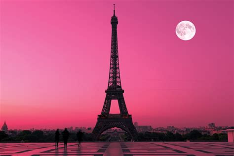 Free Download Eiffel Tower Wallpaper Pink Desktop Backgrounds For Free