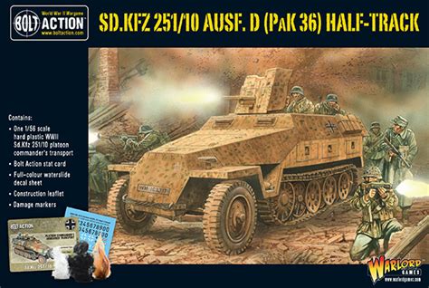 402012013 Sdkfz 251 10 Ausf D Pak36 Box Front Warlord Games