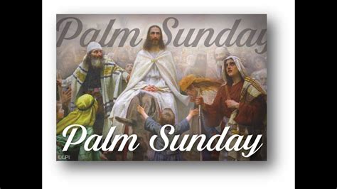 Palm Sunday Of The Passion Of The Lord 2020 Youtube
