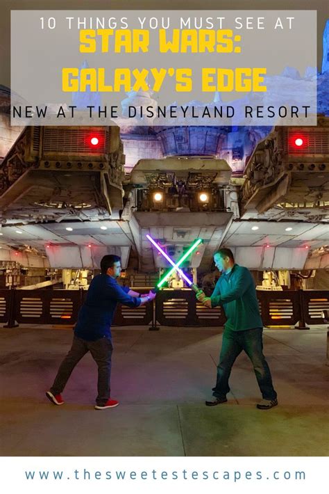 10 Things You Must See And Do At Star Wars Galaxys Edge At Disneyland