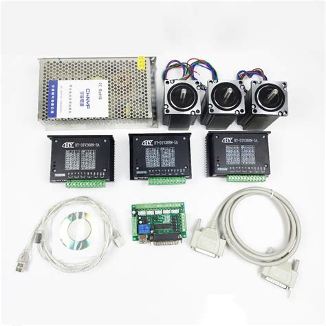 Cnc Router Kit 3 Axis 3pcs 1 Axis Tb6600 Driver One Interface Board