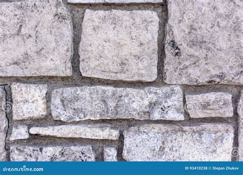 Natural Stone Wall Made Of Stone Texture For Interior Design Stock