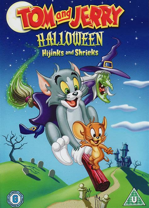 Tom And Jerry Halloween Hijinks And Shrieks Dvd 2003