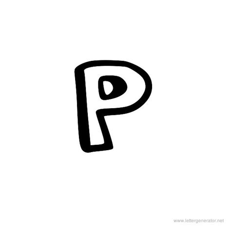8 Best Images Of Printable Block Letter P P Block Letter Stencils