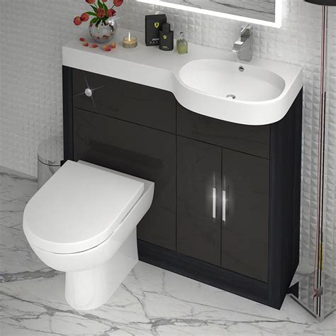 With a range of different styles and sizes on offer you will find the ideal toilet and sink vanity unit for your bathroom. Hacienda 1000 Combination Bathroom Unit RH (colour options)
