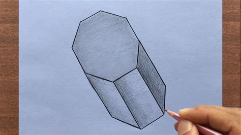 How To Draw An Octagonal Prism Middlecrowd3