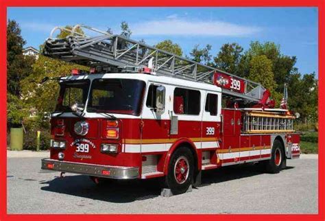 Seagrave Rear Mount Ladder Truck 1983 Emergency And Fire Trucks