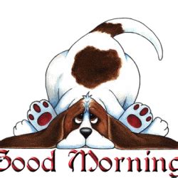 Good Morning Tail Wagging Sticker Good Morning Tail Wagging Discover Share GIFs