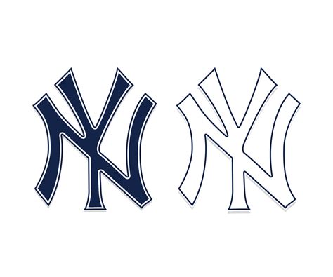 New York Yankees Svg Mlb Logo Svg Dxf Png Clipart Etsy My Xxx Hot Girl