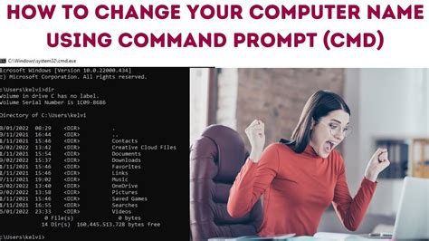 How To Change Your Computer Name Using Command Prompt Cmd How To