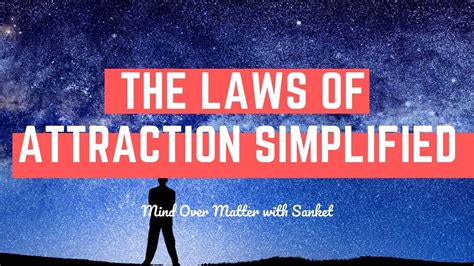 Laws Of Attraction Simplified How Does Law Of Attraction Work Law Of