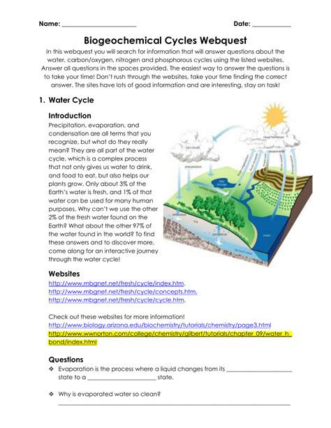 Learn vocabulary, terms and more with flashcards, games and other study tools. 33 Nutrient Cycles Worksheet Answers - Free Worksheet ...