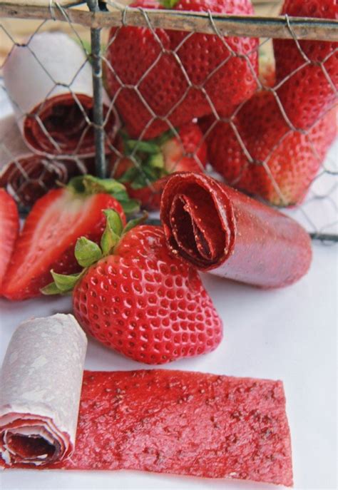 Homemade Strawberry Fruit Roll Ups Recipe Divas Can Cook