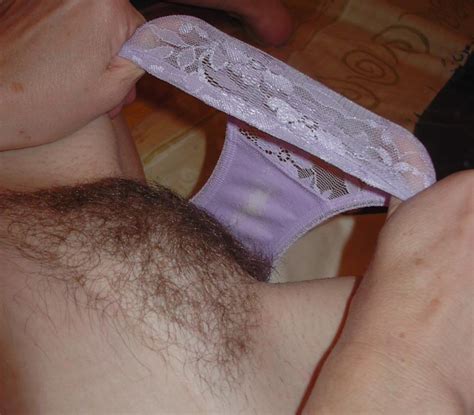 Hairy Pussy Cum Panties