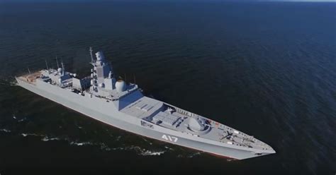 Admiral Gorshkov Frigate Project 22350 Struck Targets Up To 150 Km