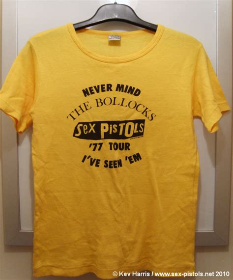 God Save The Sex Pistols Ive Seen Em T Shirt Brunel December 1977