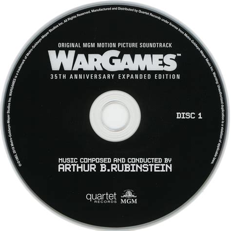 Release Wargames 35th Anniversary Expanded Edition Original Mgm