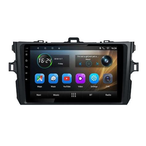 Radio Navegador Gps Pantalla Android Toyota Corolla Tradetec