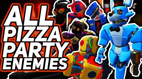 All Pizza Party Enemies Tower Defense Simulator Youtube