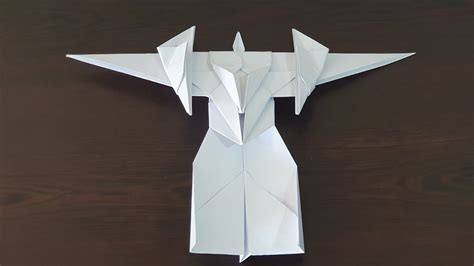 Origami Robot Step By Stepdons Papercrafts Youtube