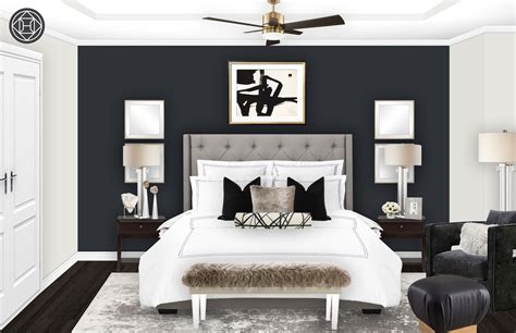 Contemporary Glam Bedroom By Havenly Master Bedrooms Decor Bedroom