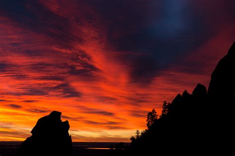 Fiery Sunrise In The Flatirons The Photography Blog Of