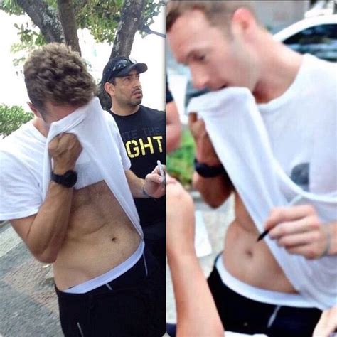Let S Give It Up For Shirtless Chris Martin