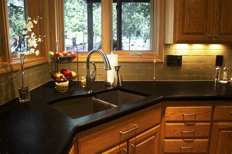Black Galaxy Granite With 1 12 Top Bullnose Kitchen Kitchen