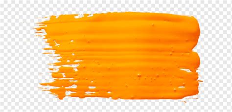 Paintbrush Graphy Orange Color Paint Paint Brush Stroke Png Pngwing