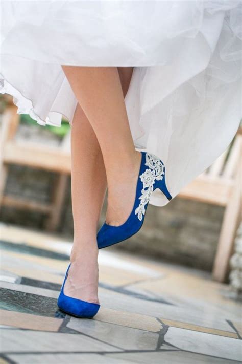 Exquisite Wedding Shoes For The Bride Blue Wedding Shoes Wedding