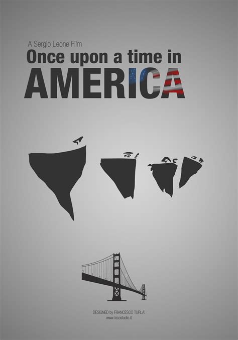 Once Upon A Time In America Minimal Movie Poster Francesco Turlà