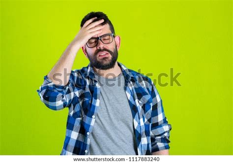Sad Young Men Worried Stressed Face Stock Photo 1117883240 Shutterstock